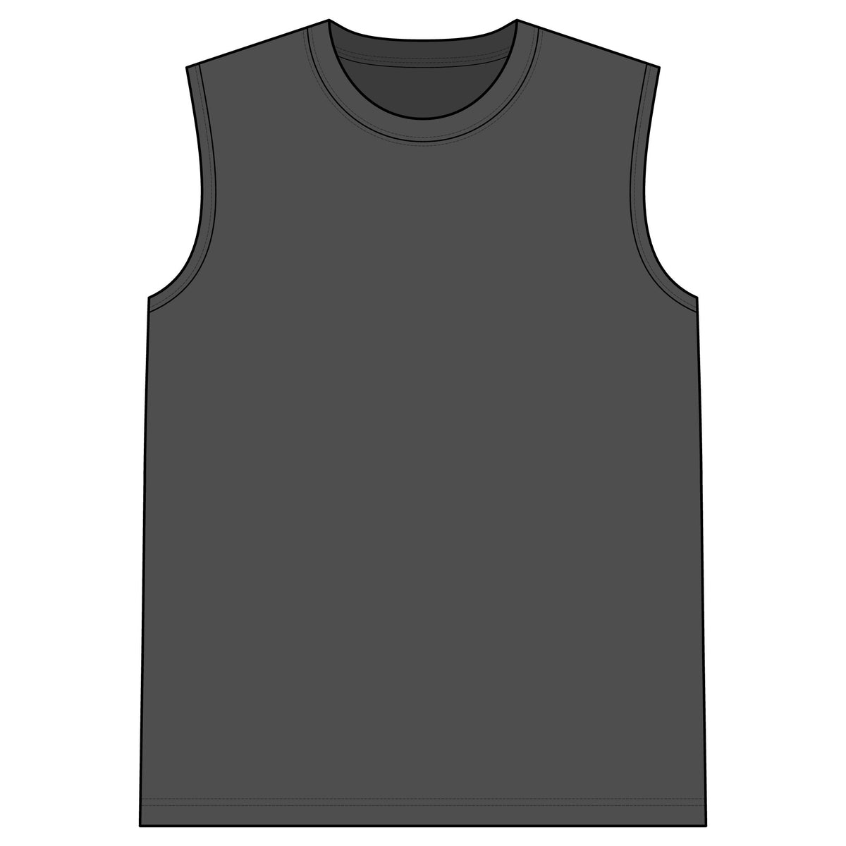 Unsponsored Surf Board Division Graphic Muscle Tank — product photo 9