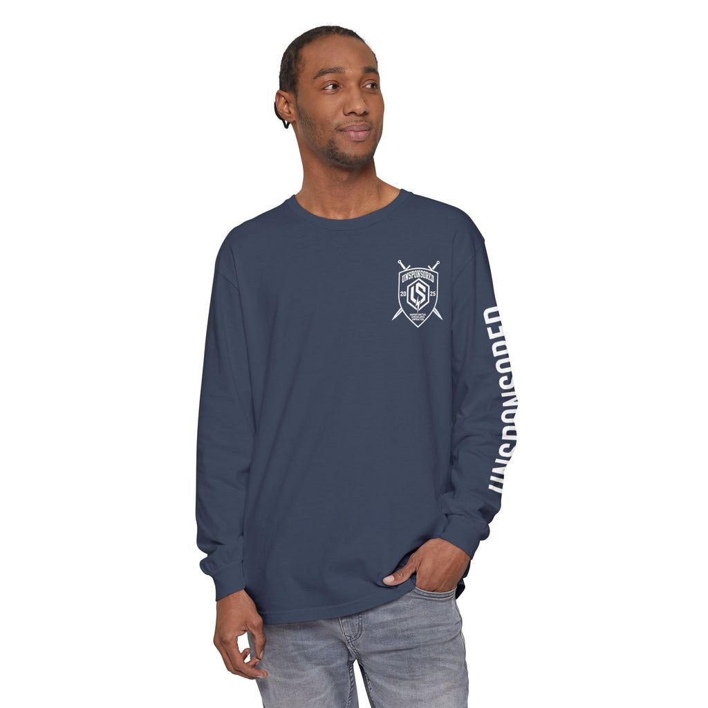 Unsponsored University Crest Long Sleeve T‑Shirt