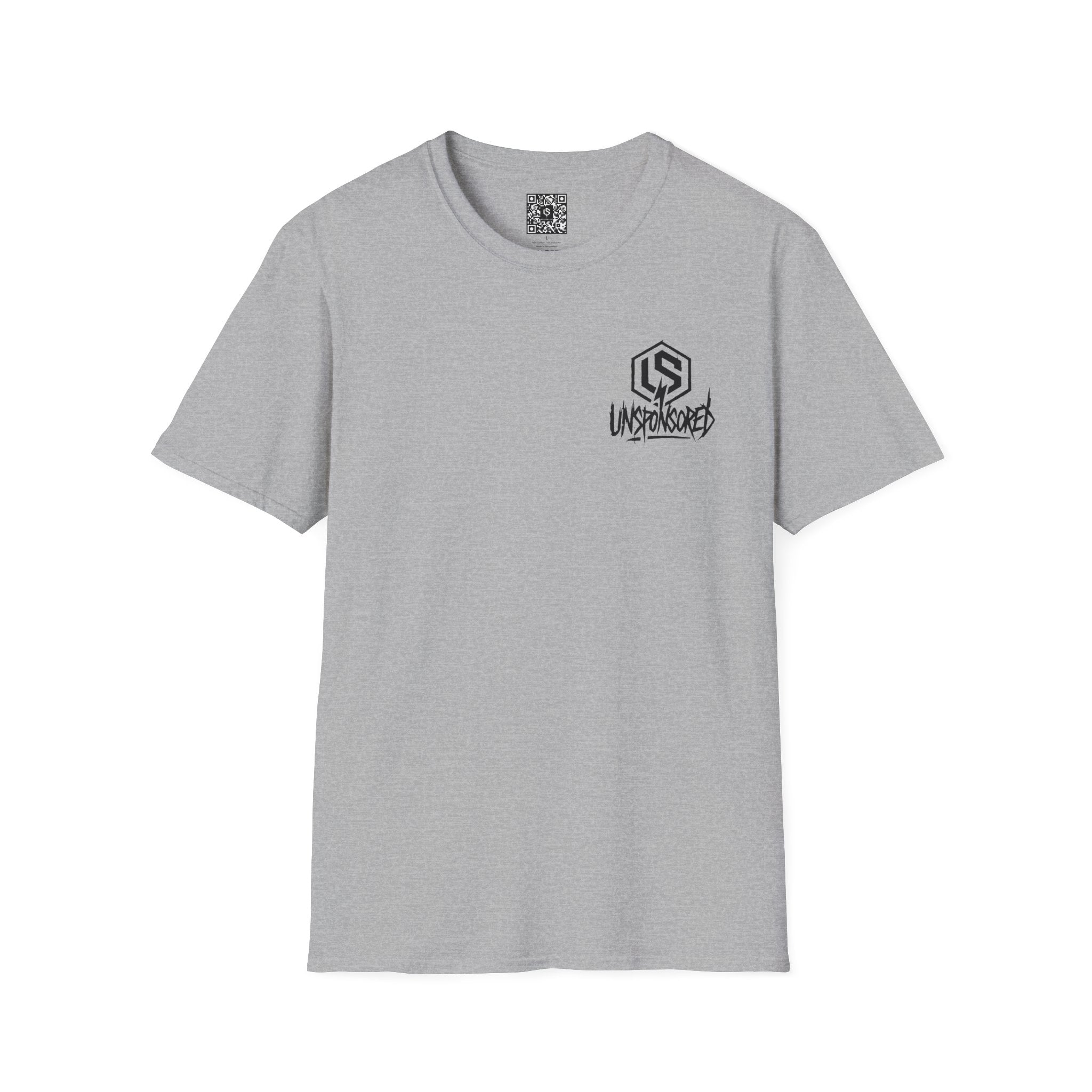 Unsponsored Tag Logo T-Shirt — Graphic Streetwear Tee