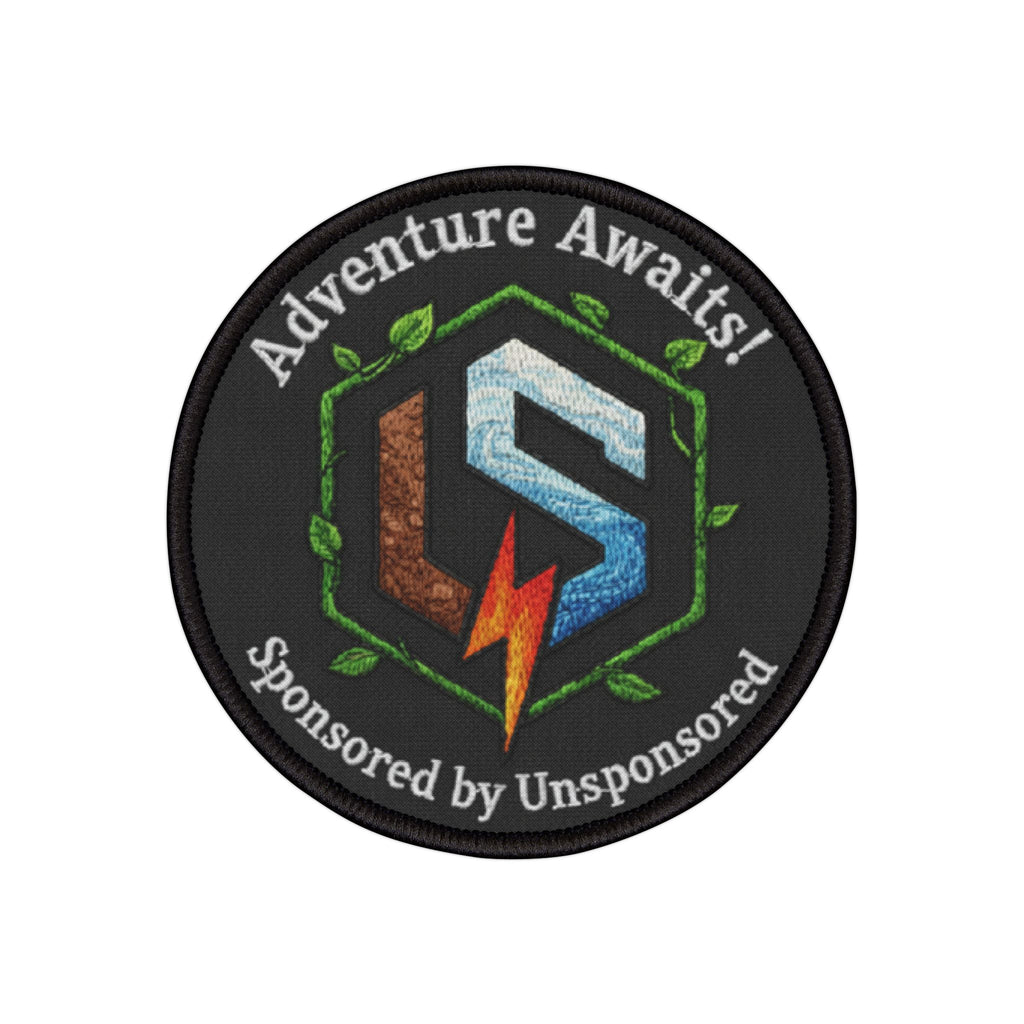 Adventure Awaits! Iron-On Patch