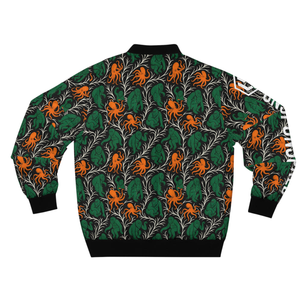 Orangutans & Octopi Bomber Jacket — All-Over Print Jacket