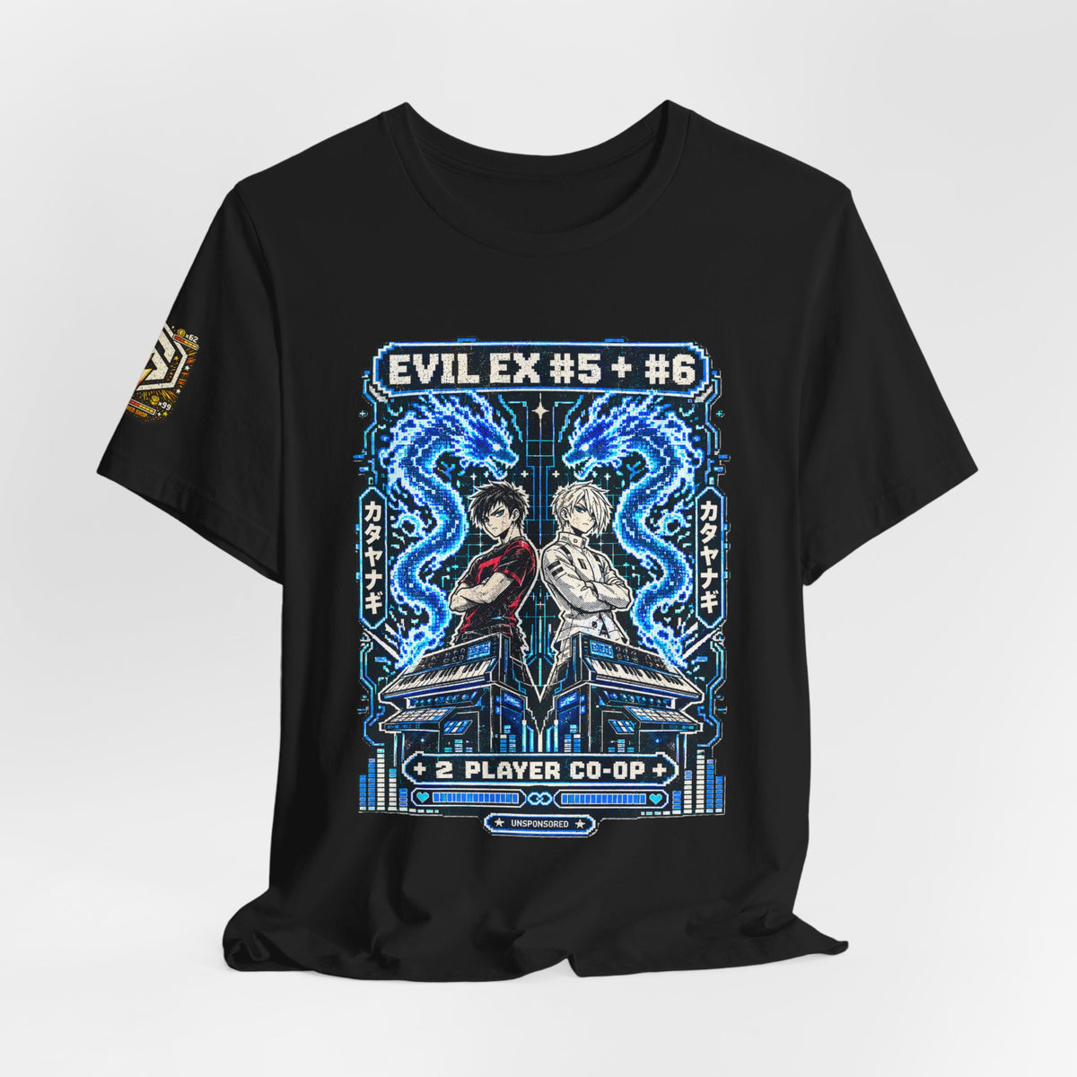 Unsponsored vs the World — Ex #5 & #6 Arcade Graphic Tee — product photo 6