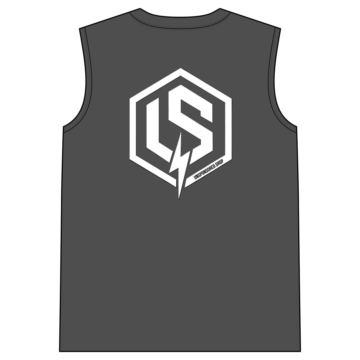 Unsponsored Gym Sleeveless Tee — Muscle Tank — product photo 7
