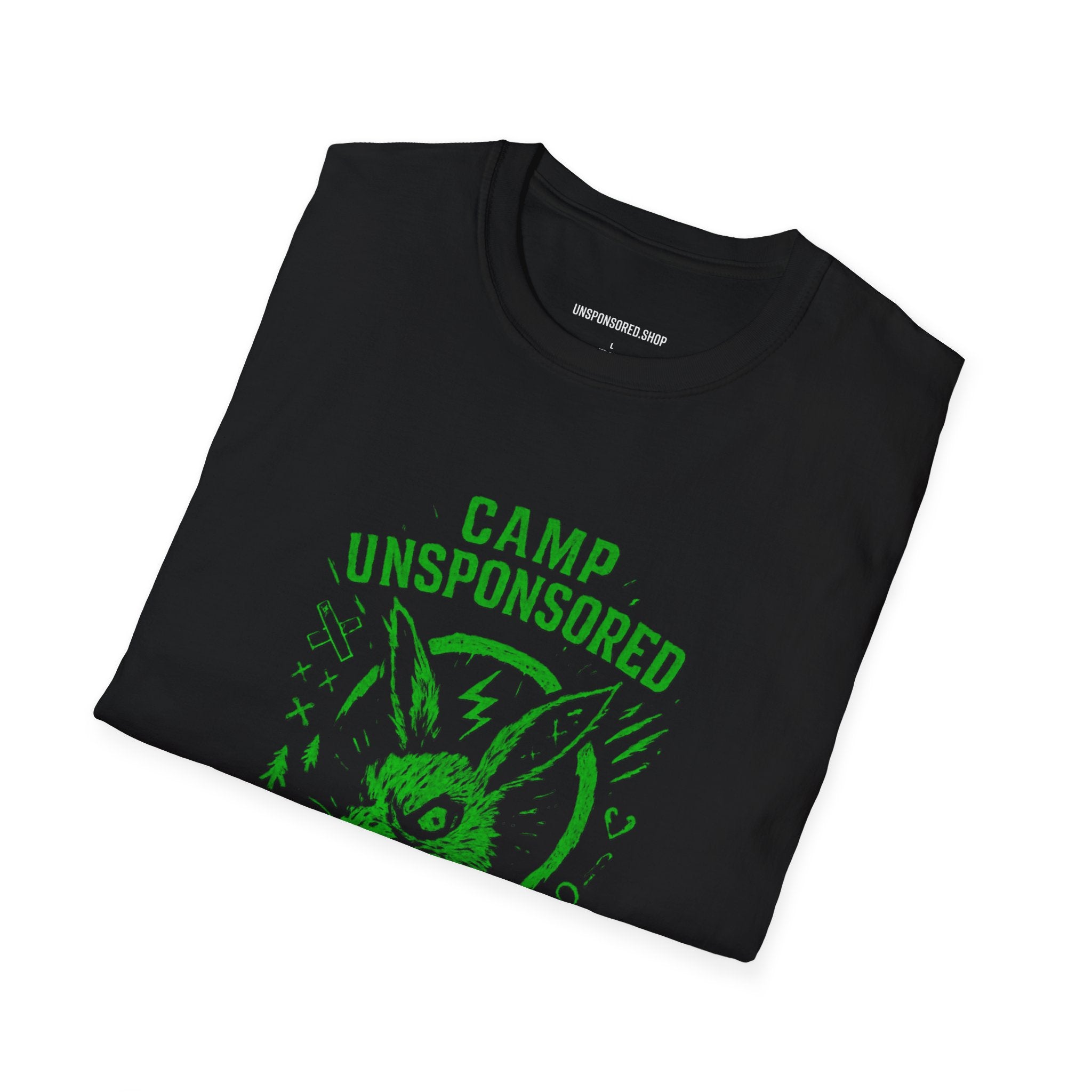 Camp Unsponsored - Green Cabin - Color War Shirt