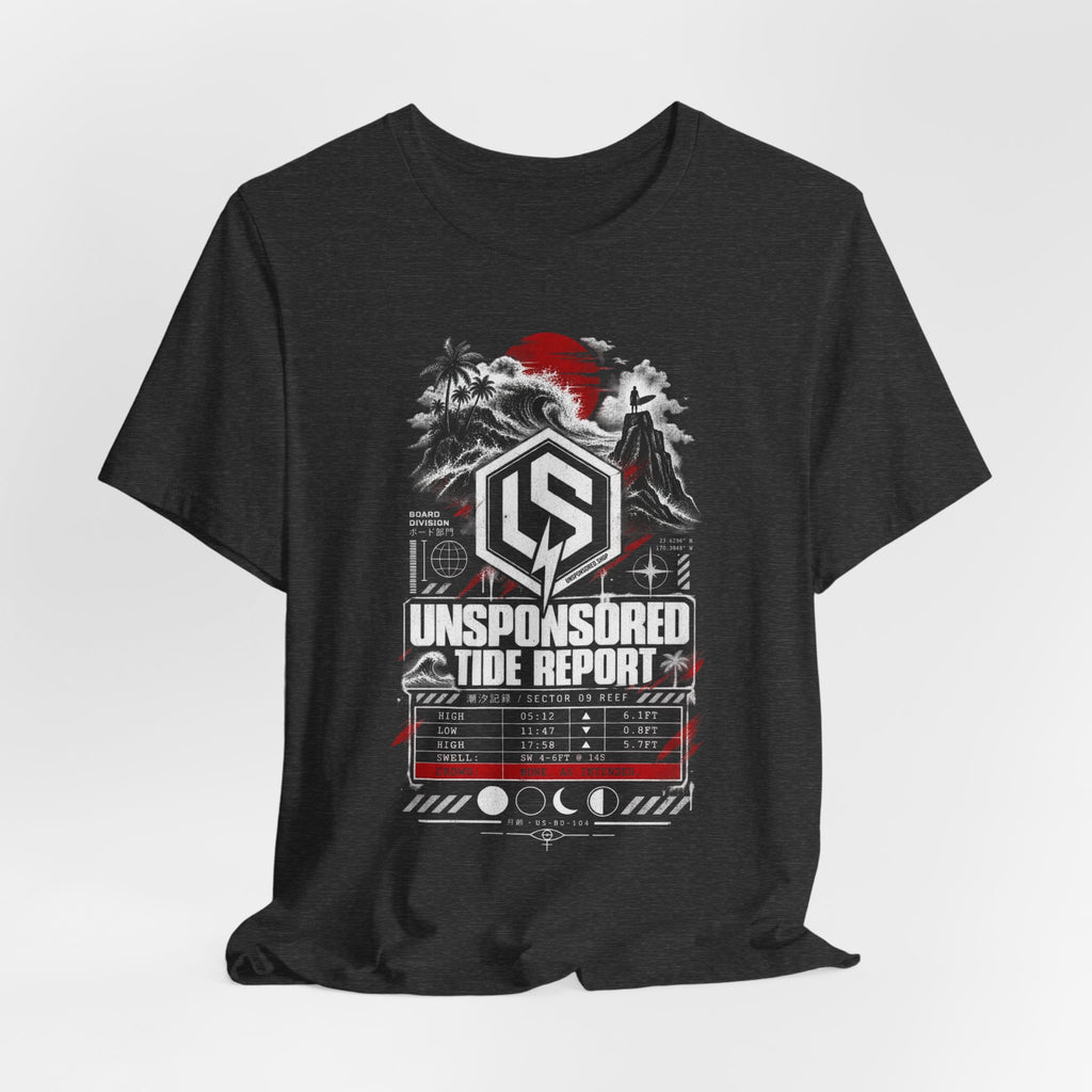 Unsponsored Tide Report Surf Graphic Tee — Board Division — product photo 12